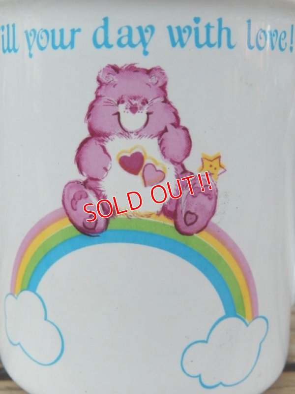 画像2: ct-120710-05 Care Bears / 80's Ceramic Mug "Love a Lot Bear"