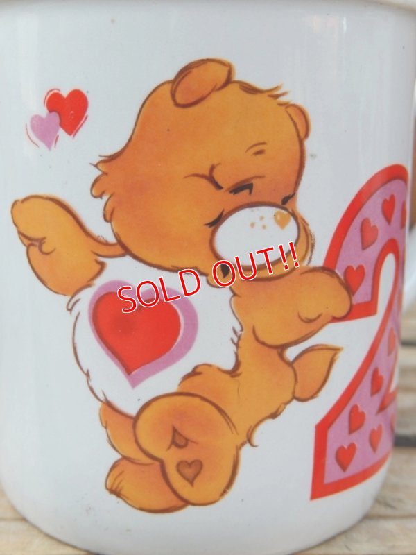 画像2: ct-120710-03 Care Bears / 80's Ceramic Mug "Tender Heart Bear"