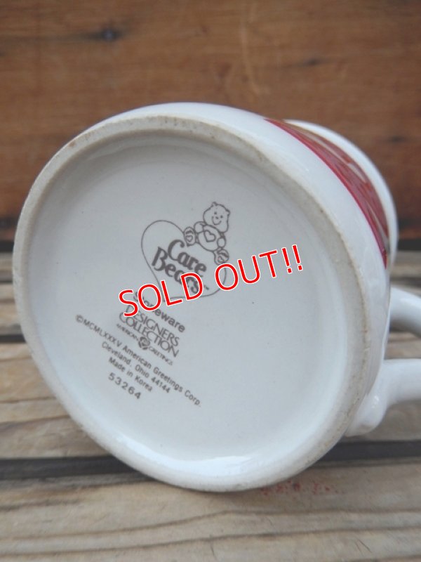 画像4: ct-120710-03 Care Bears / 80's Ceramic Mug "Tender Heart Bear"