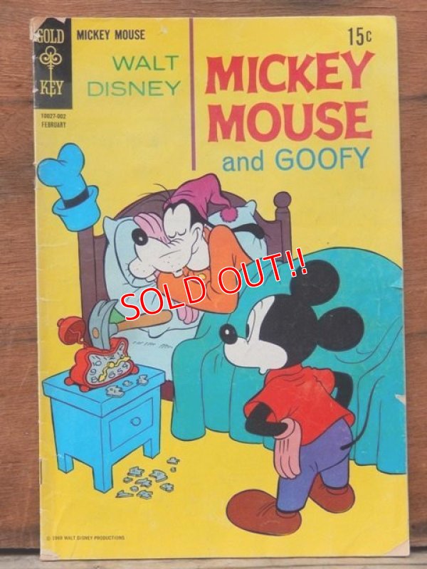 画像1: bk-130917-03 Mickey Mouse and Goofy / 1970 Comic