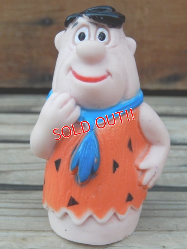 画像1: ct-131121-24 Fred Flintstone / Knickerbocker 1972 Finger puppet