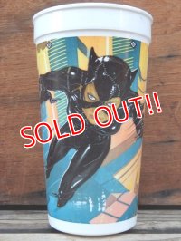 ct-131122-32 BATMAN RETURNS / CATWOMAN 1992 Plastic Cup