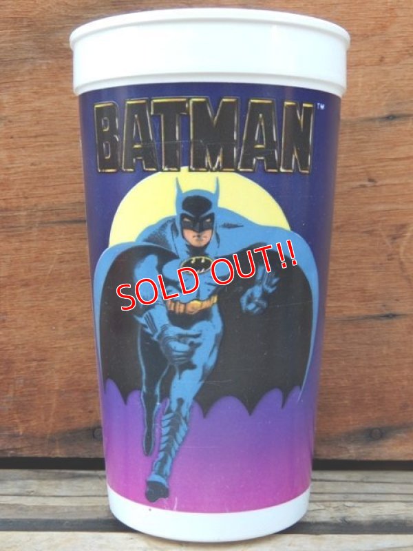 画像1: ct-131122-29 BATMAN × BATWING / 1989 Plastic Cup