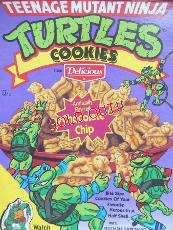 画像2: ad-507-02 Teenage Mutant Ninja Turtles / 80's Cookie Box