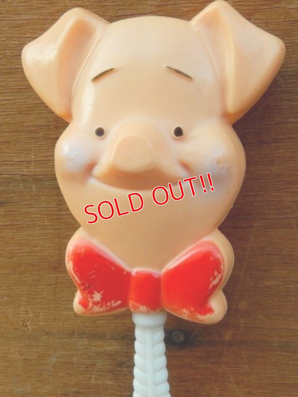 画像2: ct-101124-75 Piglet / Sears 70's Baby Rattle