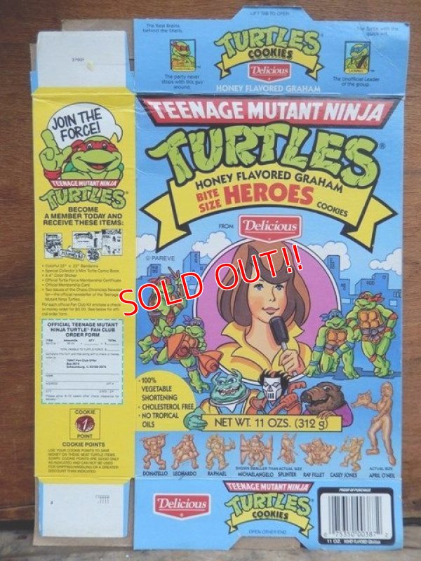 画像1: ad-507-01 Teenage Mutant Ninja Turtles / 90's Cookie Box