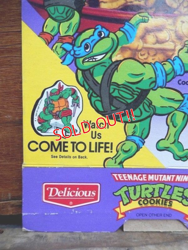 画像3: ad-507-02 Teenage Mutant Ninja Turtles / 80's Cookie Box