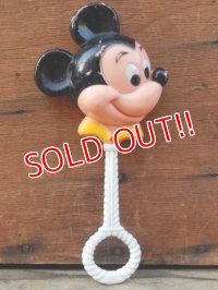 ct-110713-04 Mickey Mouse / Danara 70's Baby Rattle