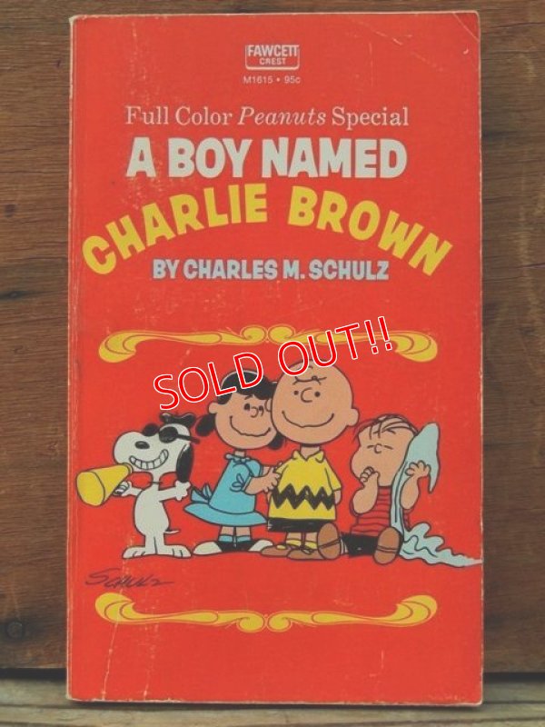 画像1: bk-131121-08 PEANUTS / 1971 A BOY NAMED CHARLIE BROWN!