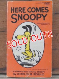 bk-131121-05 PEANUTS / 1958 HERE COMES SNOOPY