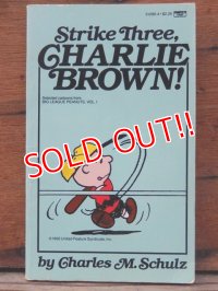 bk-131121-07 PEANUTS / 1987 Strike Three,CHARLIE BROWN!