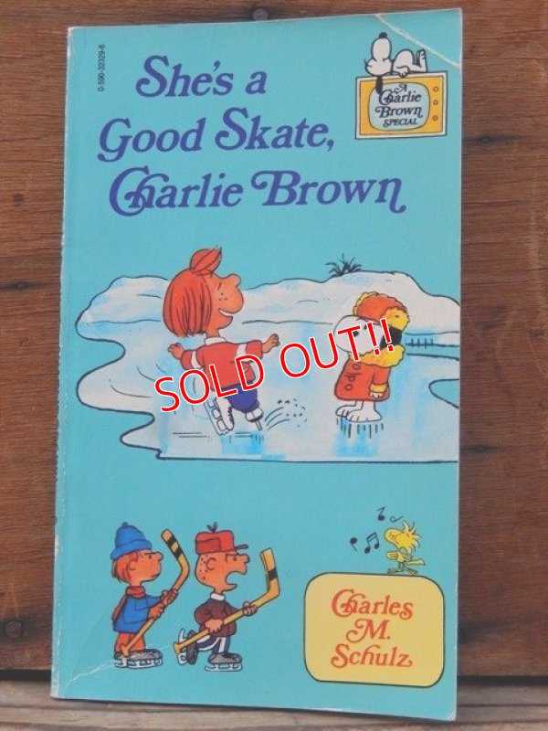 画像1: bk-131121-03 PEANUTS / 1981 She's a Good Skate,Charlie Brown
