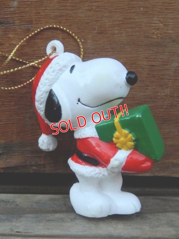 画像2: ct-131122-99 Snoopy / Whitman's 90's PVC Ornament "Santa"