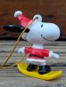 画像2: ct-131122-94 Snoopy / Whitman's 2000's PVC Ornament "Snowboard " (2)