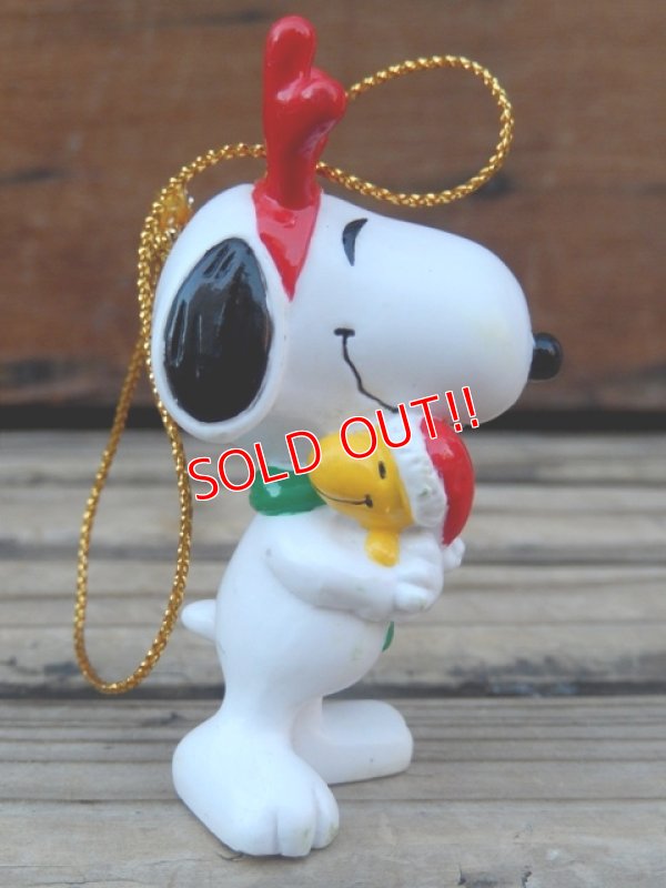 画像3: ct-131122-95 Snoopy / Whitman's 90's PVC Ornament "Reindeer "