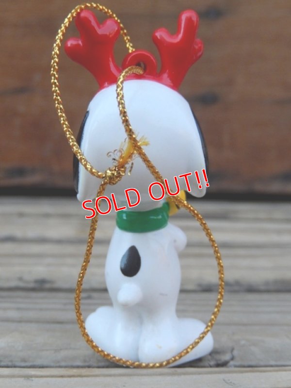 画像4: ct-131122-95 Snoopy / Whitman's 90's PVC Ornament "Reindeer "