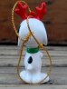 画像4: ct-131122-95 Snoopy / Whitman's 90's PVC Ornament "Reindeer " (4)