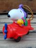 画像1: ct-131122-96 Snoopy / Whitman's 90's PVC Ornament "Flying Ace" (1)