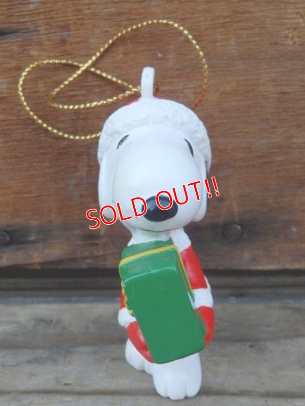 画像3: ct-131122-99 Snoopy / Whitman's 90's PVC Ornament "Santa"