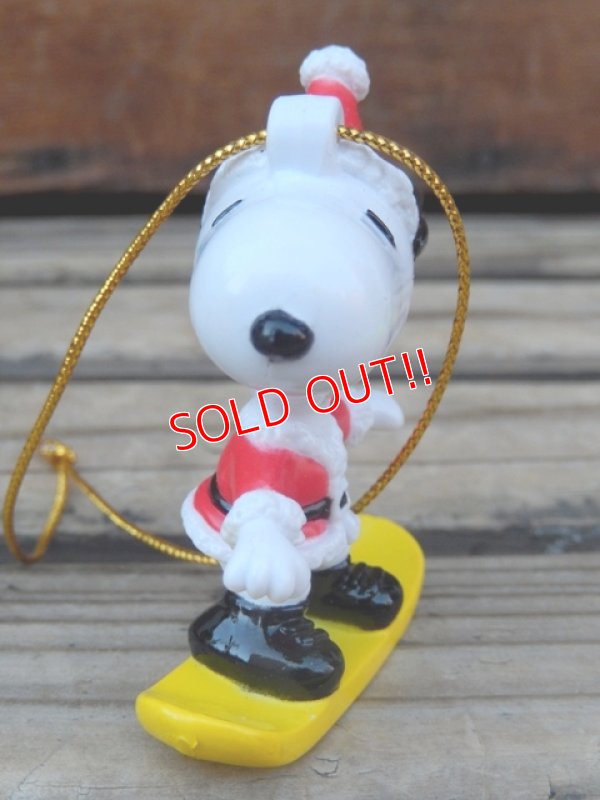 画像3: ct-131122-94 Snoopy / Whitman's 2000's PVC Ornament "Snowboard "