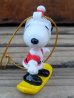 画像3: ct-131122-94 Snoopy / Whitman's 2000's PVC Ornament "Snowboard " (3)