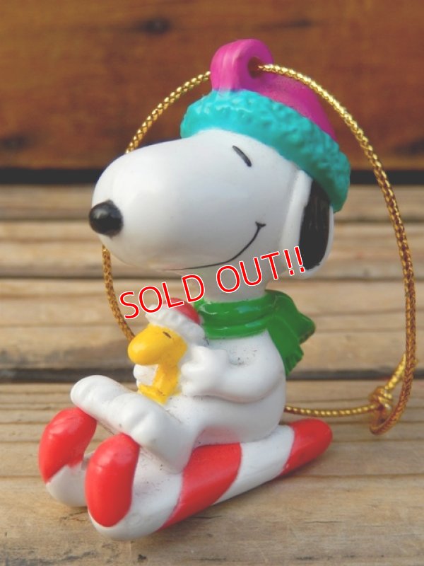 画像1: ct-131122-93 Snoopy / Whitman's 2000's PVC Ornament "Snowflyer "