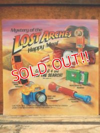 ad-130813-01 McDonald's / 1991 Mystery of the LOST ARCHES Happy Meal Translite