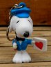 画像1: ct-131122-89 Snoopy / Whitman's 2003 PVC Keychain "Postman" (1)