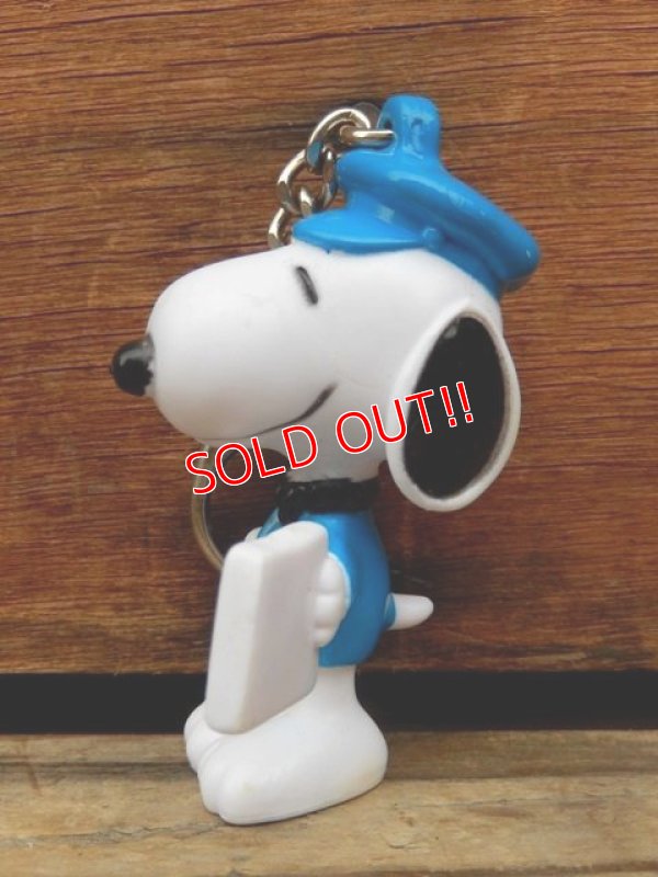 画像2: ct-131122-89 Snoopy / Whitman's 2003 PVC Keychain "Postman"