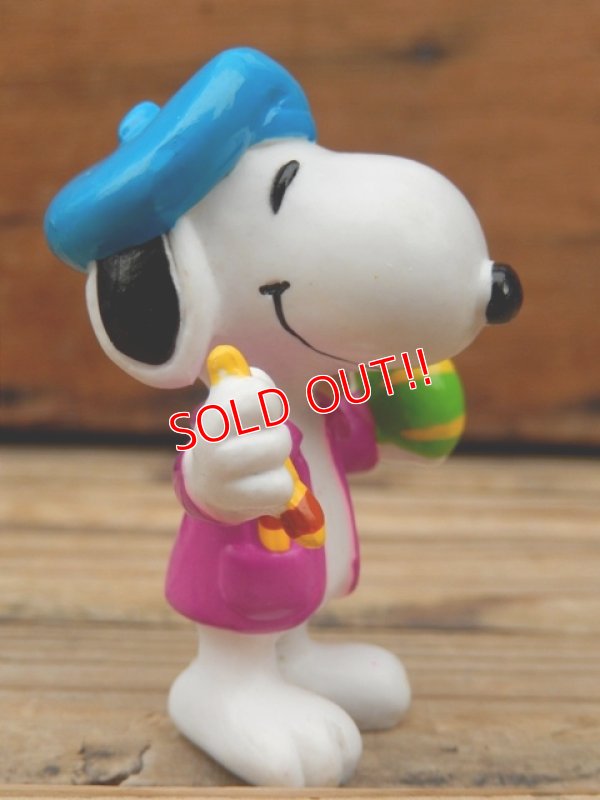 画像3: ct-131122-86 Snoopy / Whitman's 1998 PVC "Egg Painter (Green Egg)"