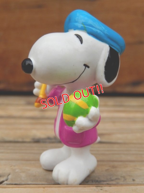 画像2: ct-131122-86 Snoopy / Whitman's 1998 PVC "Egg Painter (Green Egg)"