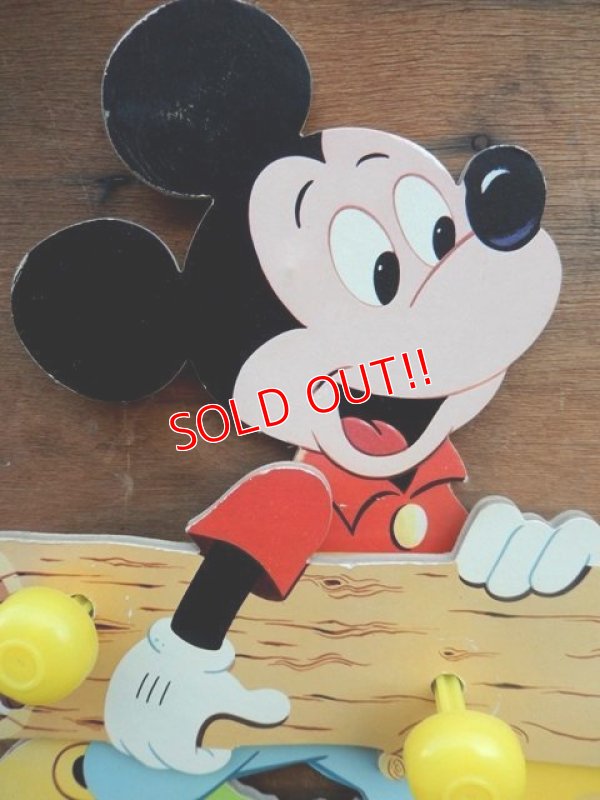 画像2: ct-131201-06 Mickey Mouse & Donald Duck 80's Wall Hanger