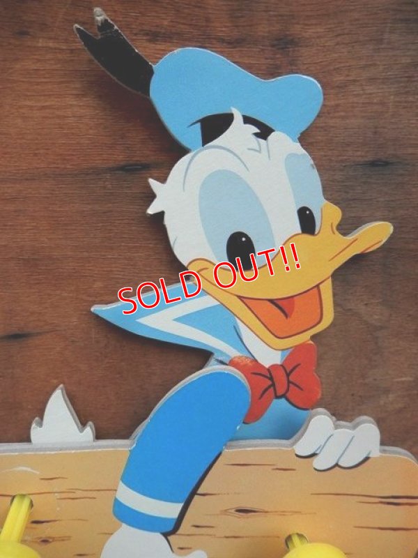 画像3: ct-131201-06 Mickey Mouse & Donald Duck 80's Wall Hanger