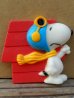 画像1: ct-131201-34 Snoopy / 70's Magnet "Flying Ace" (1)