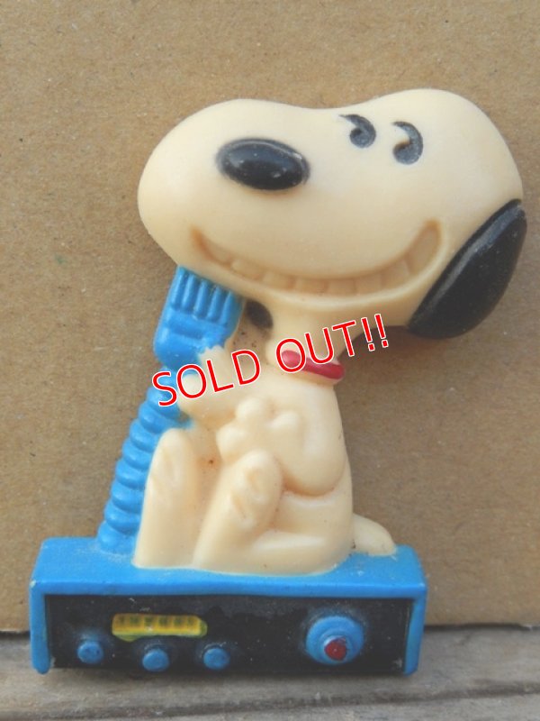 画像1: ct-131201-43 Snoopy / 70's Magnet "DJ"