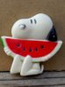 画像1: ct-131201-48 Snoopy / 70's Magnet "Watermelon" (1)