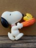画像1: ct-131201-33 Snoopy & Woodstock / 70's Magnet (1)