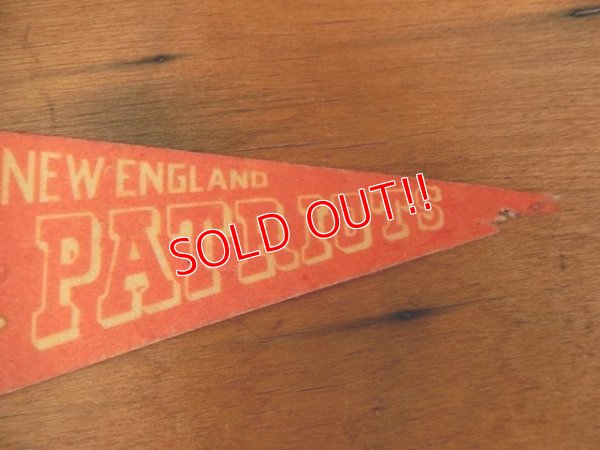 画像3: dp-722-15 NFL 70's mini Pennant "New England Patriots"