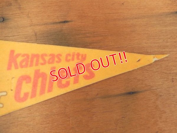 画像3: dp-722-11 NFL 70's mini Pennant "Kansas City Chiefs"