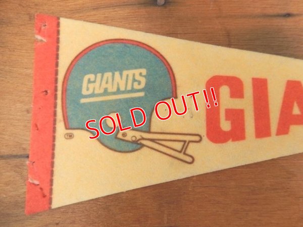 画像2: dp-722-12 NFL 70's mini Pennant "New York Giants"