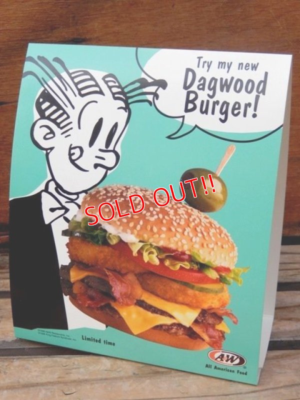 画像1: dp-131105-13 A&W / 90's Dagwood Burger AD