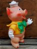 画像4: ct-131202-12 Three Little Pigs / Deracoste 60's Rubber doll (4)