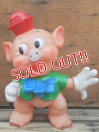 ct-131202-13 Three Little Pigs / Ledraplastic 60's Rubber doll (A)