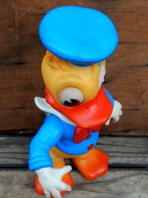 他の写真2: ct-131202-04 Donald Duck / Ledraplastic 60's Rubber Doll (Red Button)