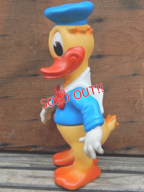 画像4: ct-131202-04 Donald Duck / Ledraplastic 60's Rubber Doll (Red Button)