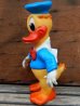 画像4: ct-131202-04 Donald Duck / Ledraplastic 60's Rubber Doll (Red Button) (4)