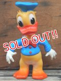 ct-131202-04 Donald Duck / Ledraplastic 60's Rubber Doll (Red Button)