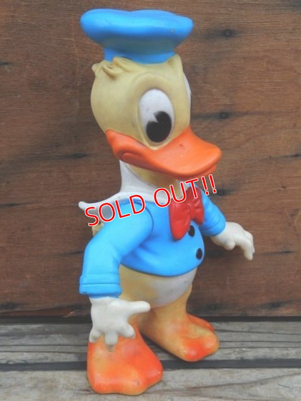 画像4: ct-131202-03 Donald Duck / Ledraplastic 60's Rubber Doll (Black Button)