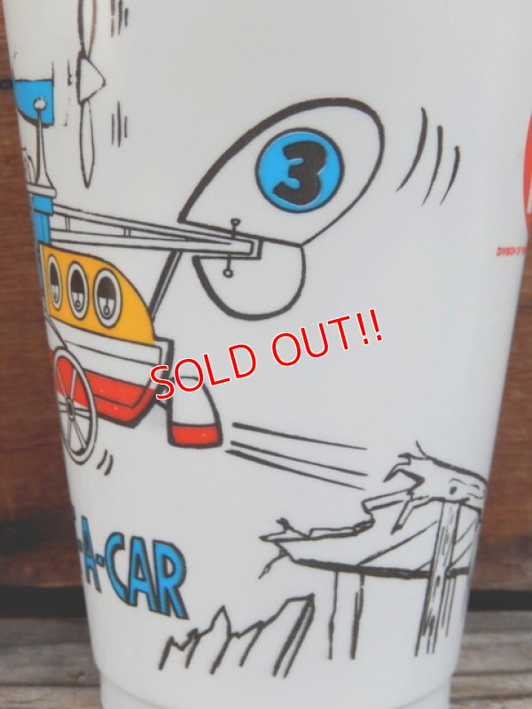画像3: ct-131211-14 Wacky Races / 7 ELEVEN 70's Plastic Cup "The Convert-A-Car"