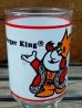 画像2: gs-131211-06 BURGER KING / 80's The King Glass (2)